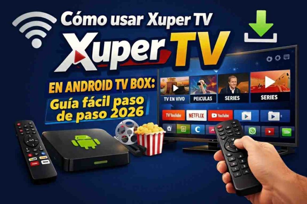 Cómo usar Xuper TV en Android TV Box