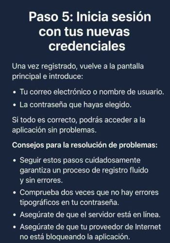 Puedes registrarte de dos formas: